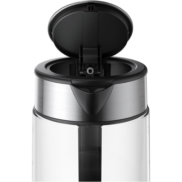 Xiaomi BHR7423EU Hervidor de Vidrio Eléctrico 1,7 L 2200 W Negro, Transparente